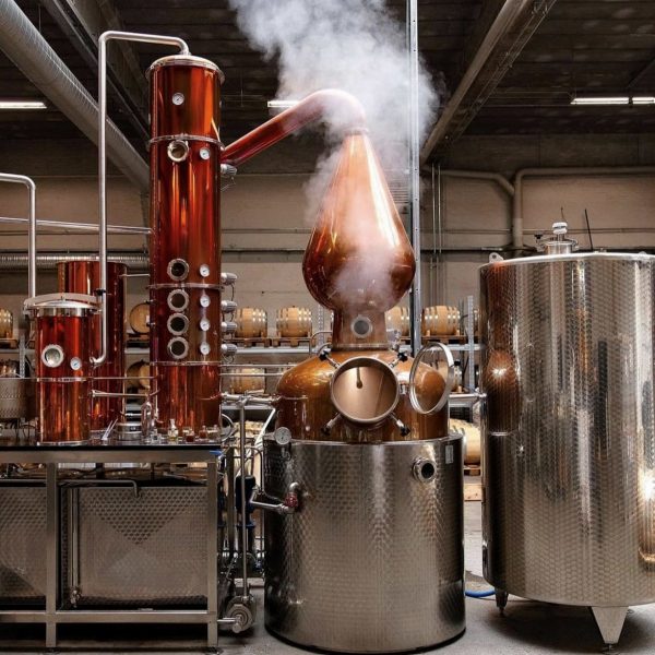 Distillation du Gin alambic oenofeel
